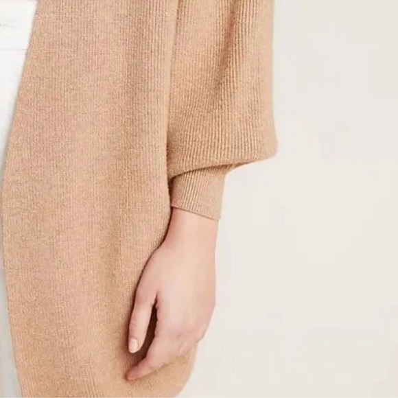 Anthropologie Akemi + Kin Petra Dolman Sleeve
Cocoon Ribbed Sweater Camel Tan OS - Picture 4 of 8